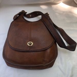 Vintage Coach brown purse